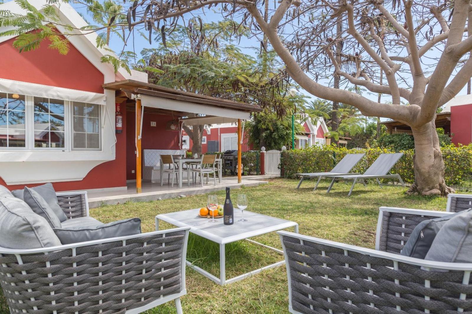 Lightbooking Tunos 73 Maspalomas Gran Jardin Y Barbacoa Exteriér fotografie