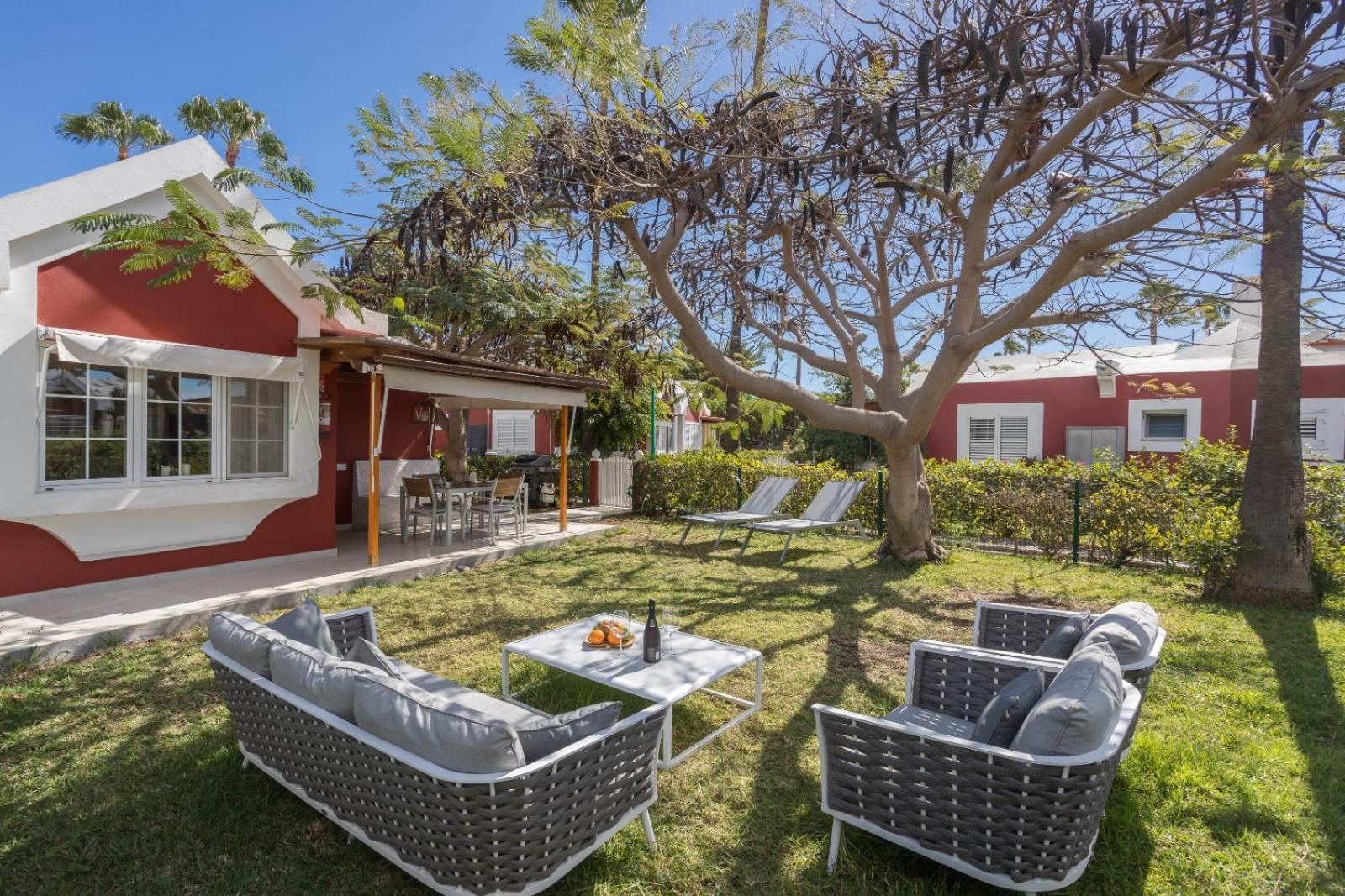 Lightbooking Tunos 73 Maspalomas Gran Jardin Y Barbacoa Exteriér fotografie